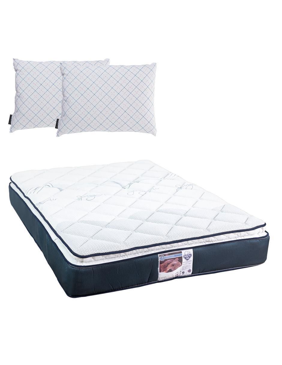 Colchon almohadas Spring Air Monaco confort medio Suburbia