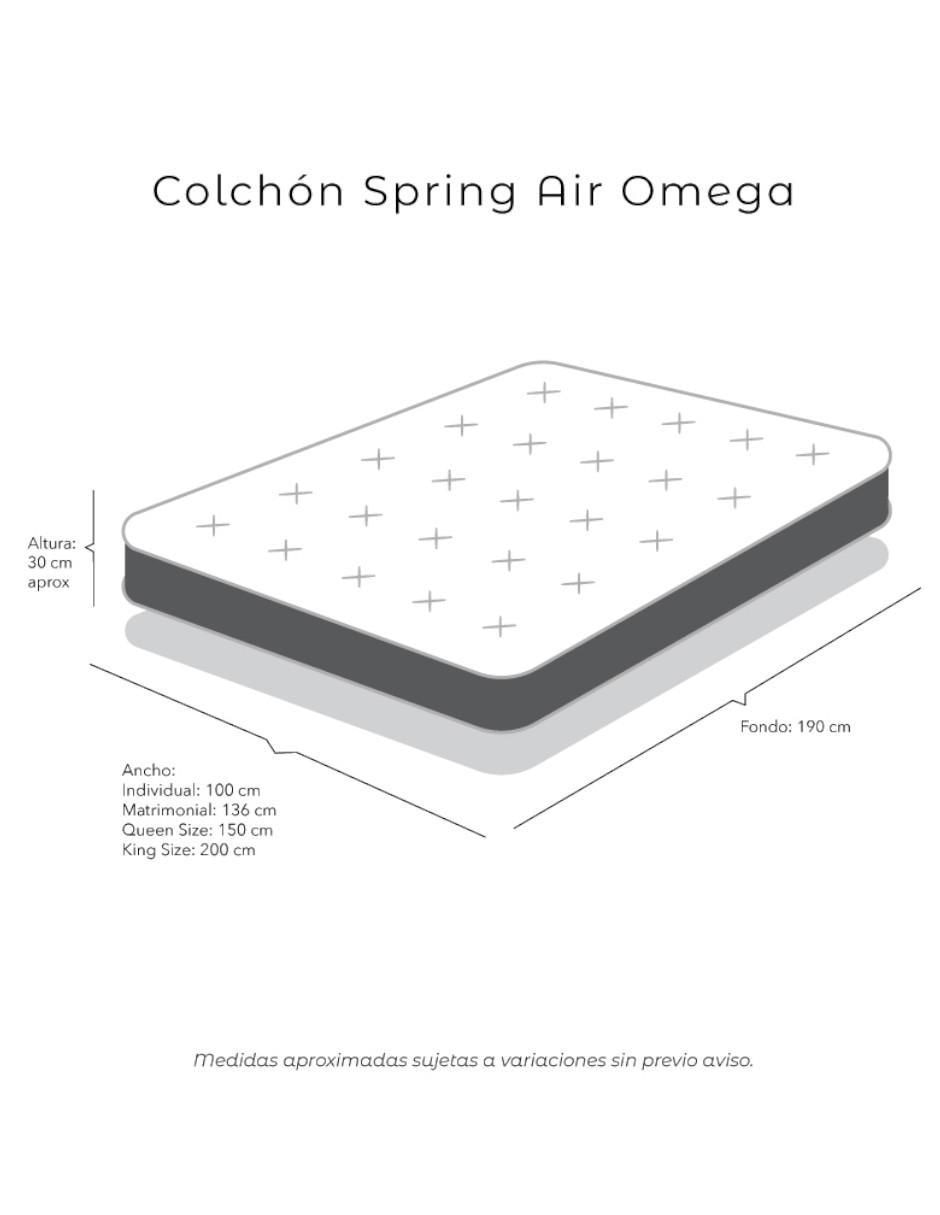 Colchón regular omega king size 7