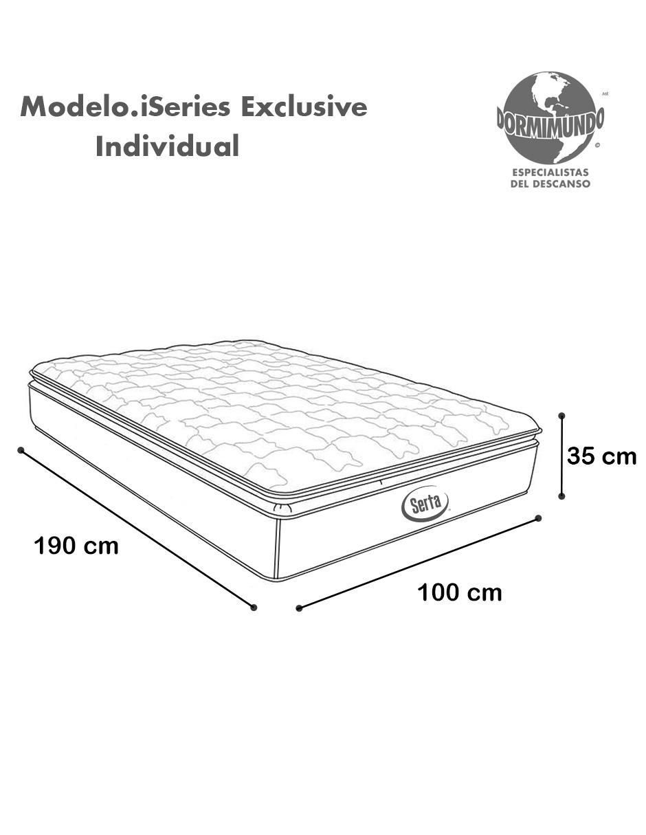 Colchón regular iseries exclusive 4