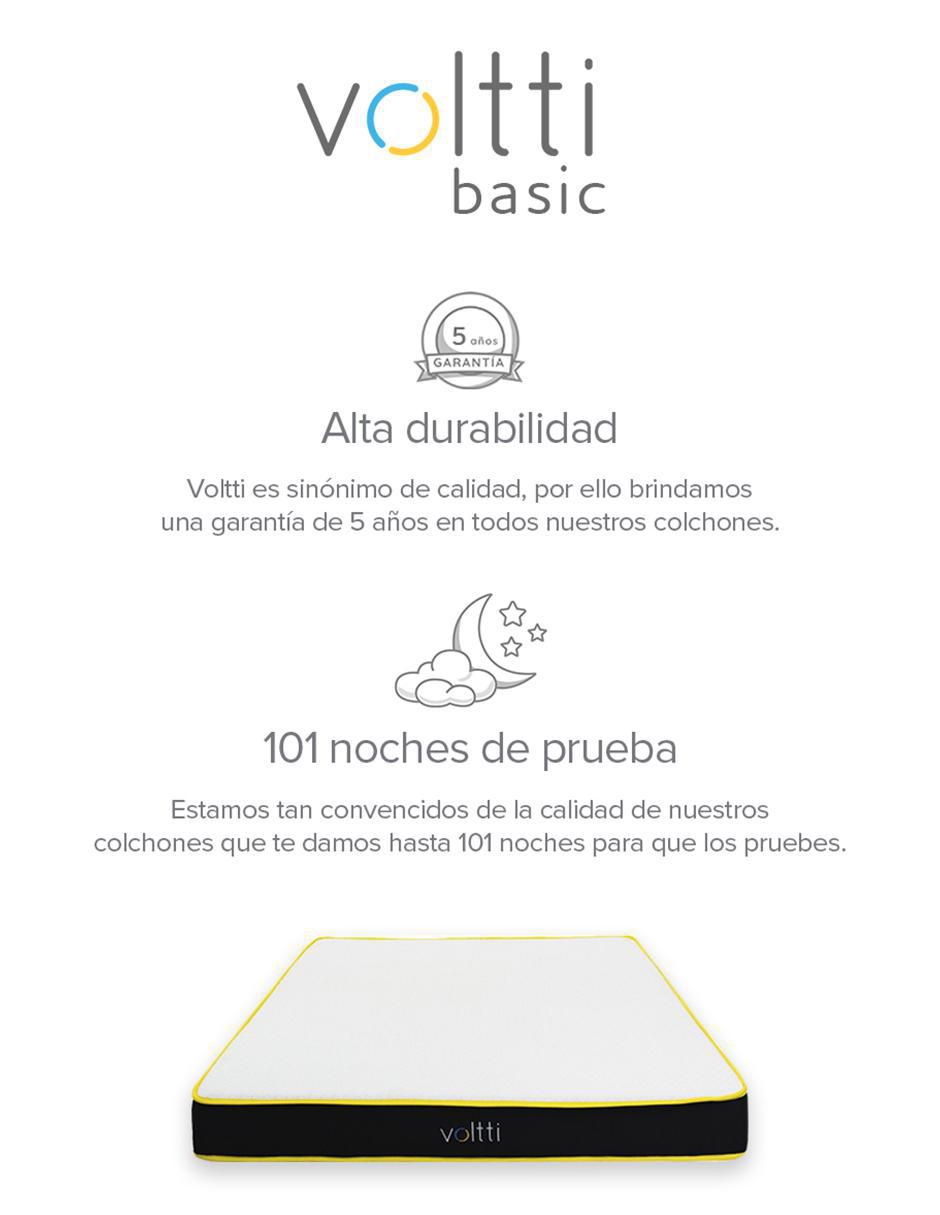 Colchón en caja basic + protector 5
