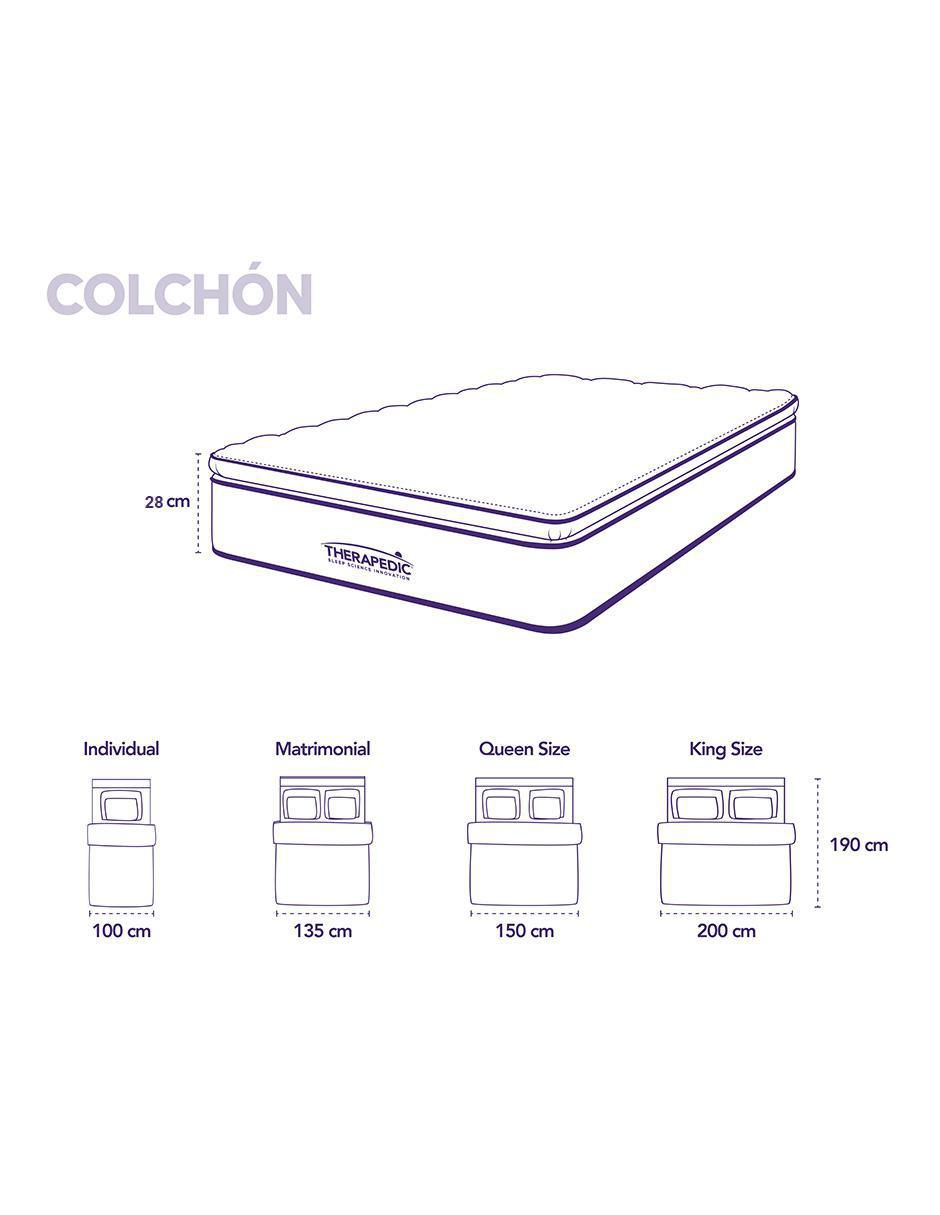 Colchón regular platinum 9
