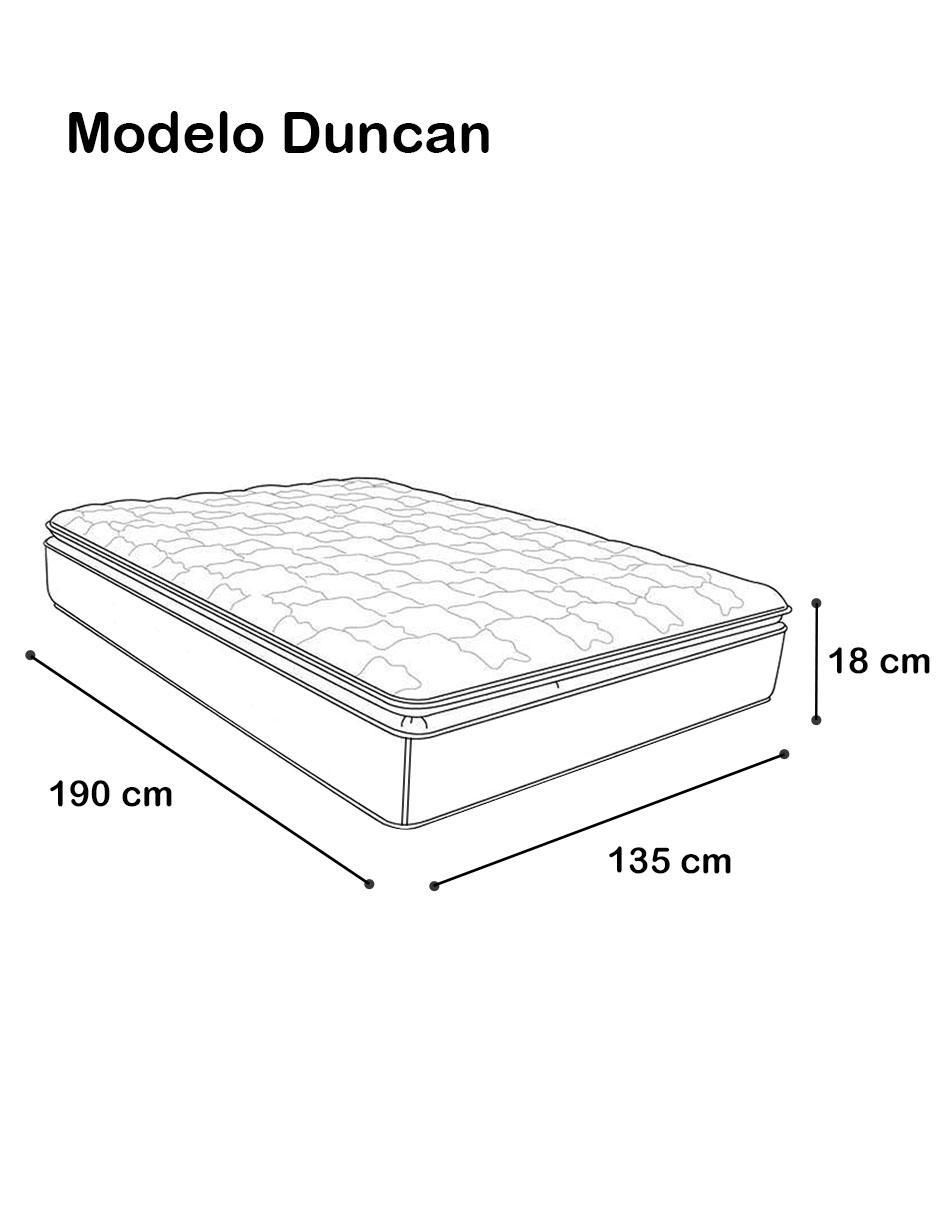 Colchón en caja duncan 6