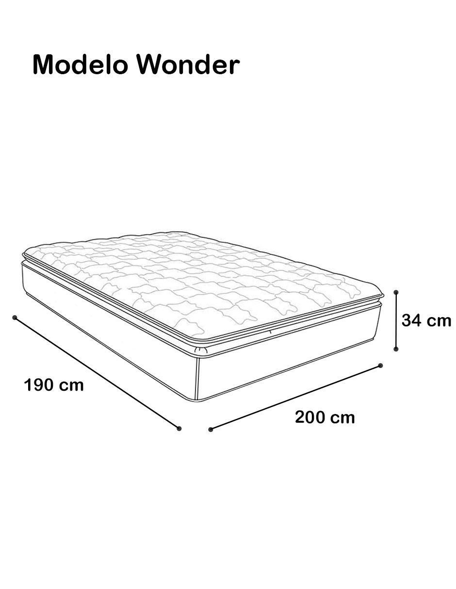 Colchón en caja wonder 7