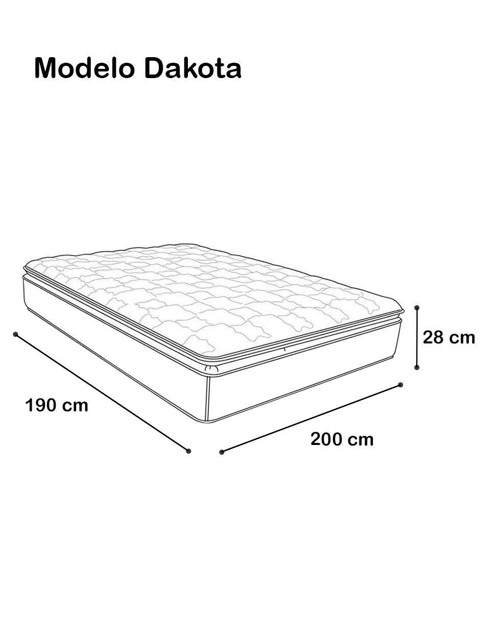 Colchón en caja dakota 6