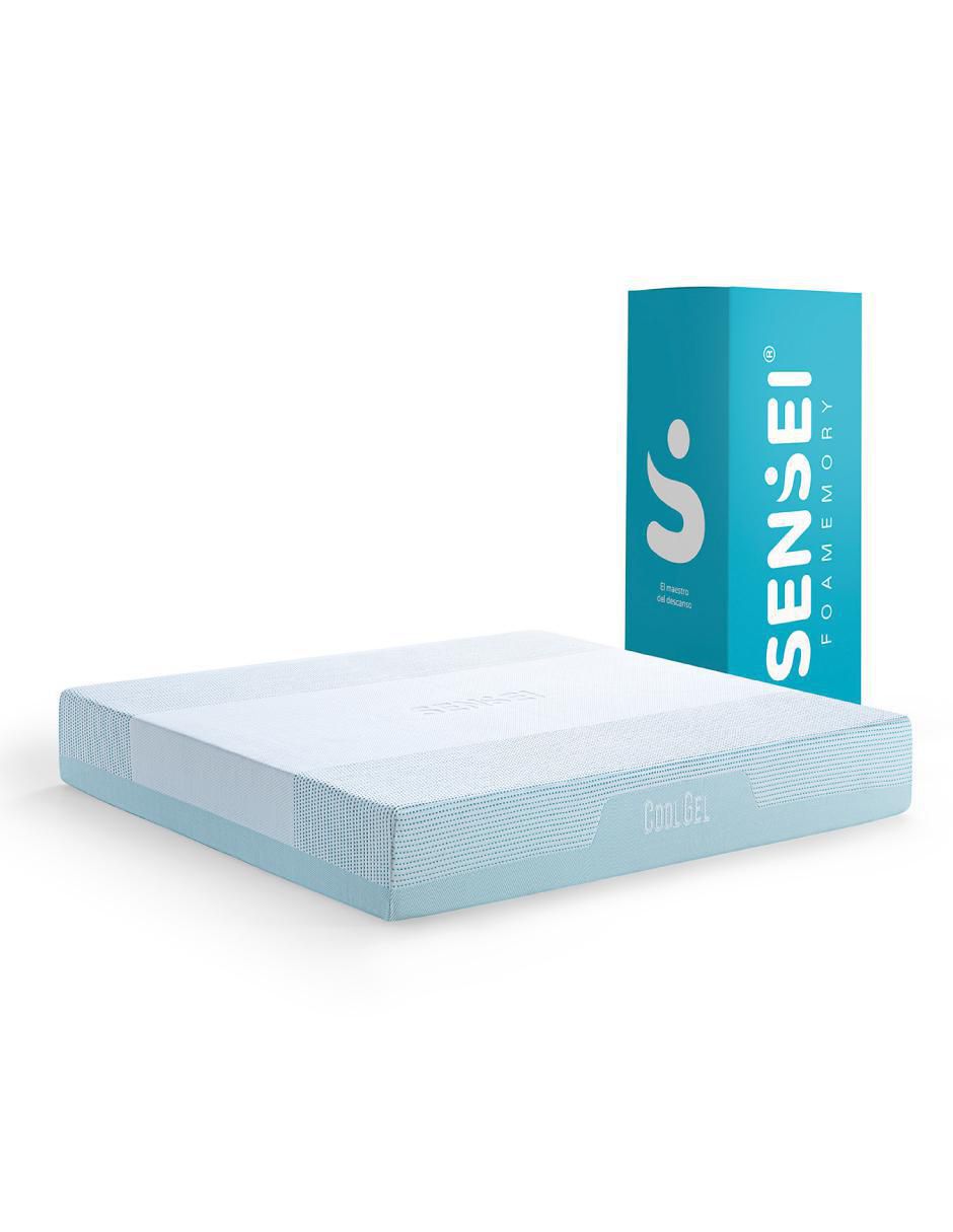 Colchón en caja cool gel memory foam