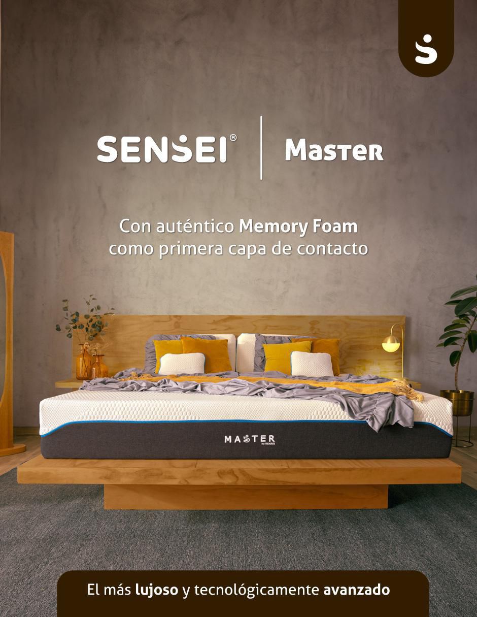 Colchón en caja master de memory foam 2