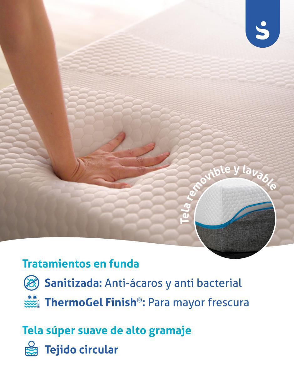 Colchón en caja master de memory foam 4