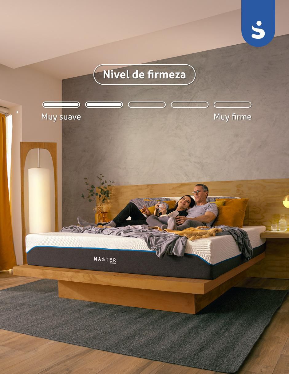 Colchón en caja master de memory foam 5