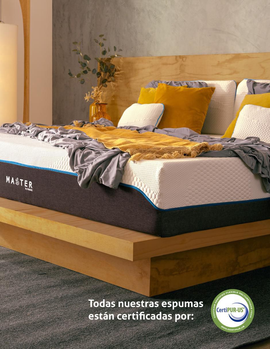 Colchón en caja master de memory foam 6