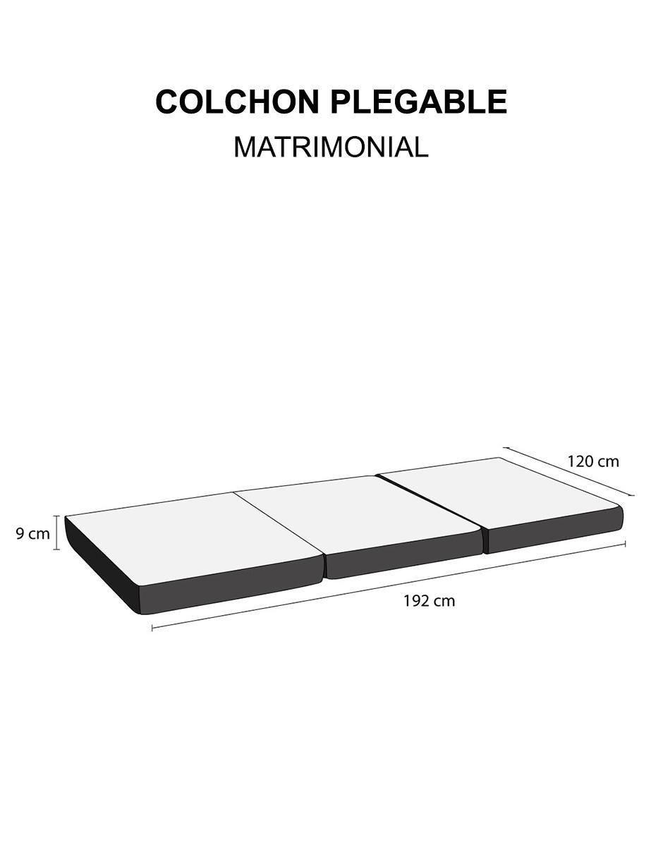 Colchón plegable basics 6