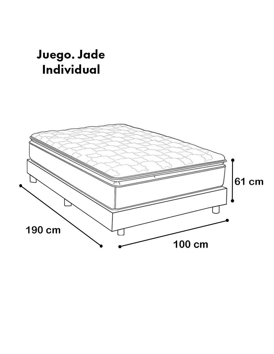 Juego de colchón y box Jade 7