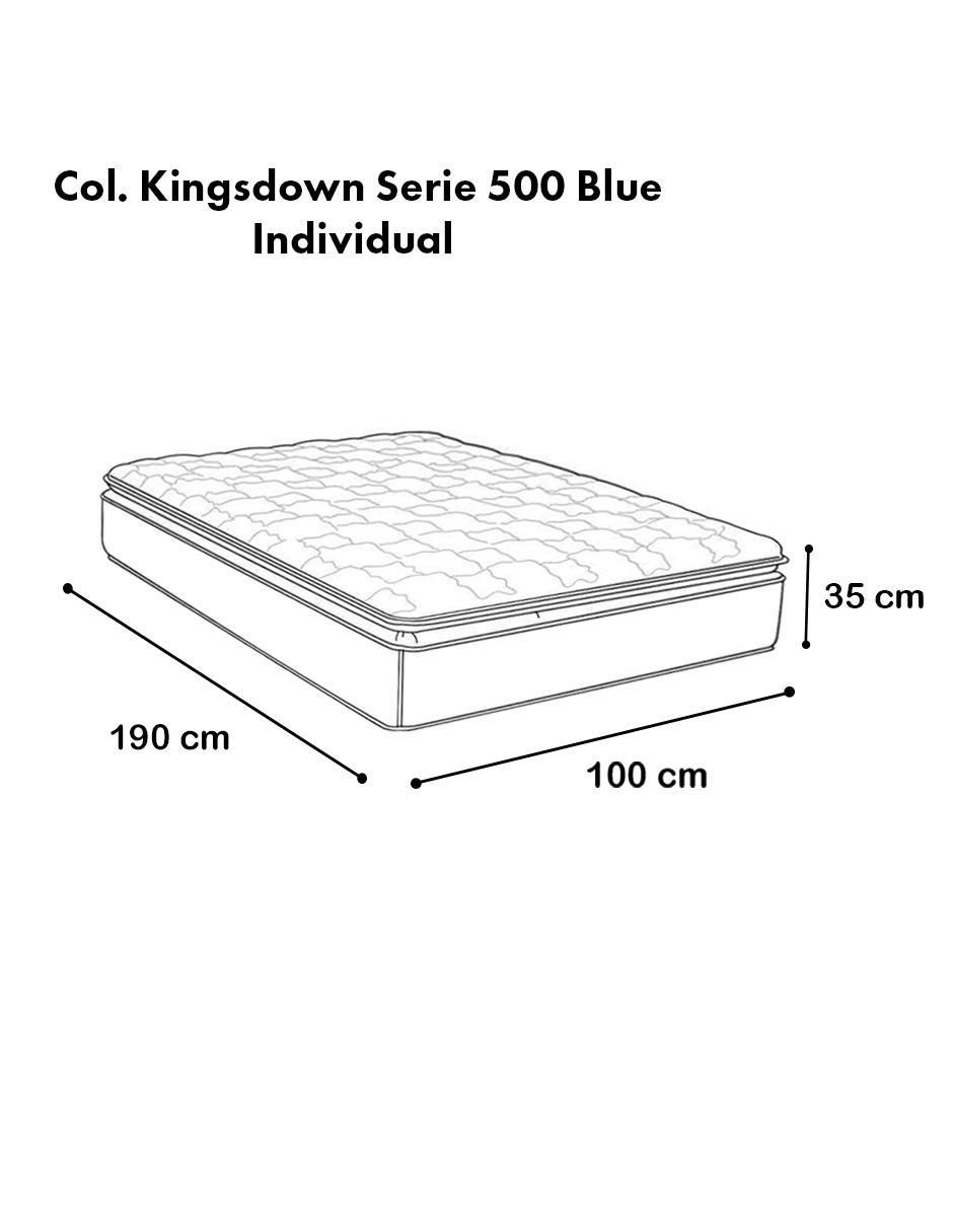 Colchón regular series 500 blue 6