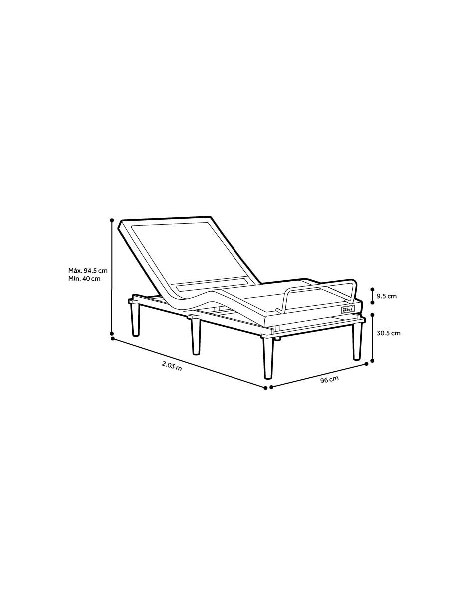 Cama eléctrica Ergo Prosmart 2