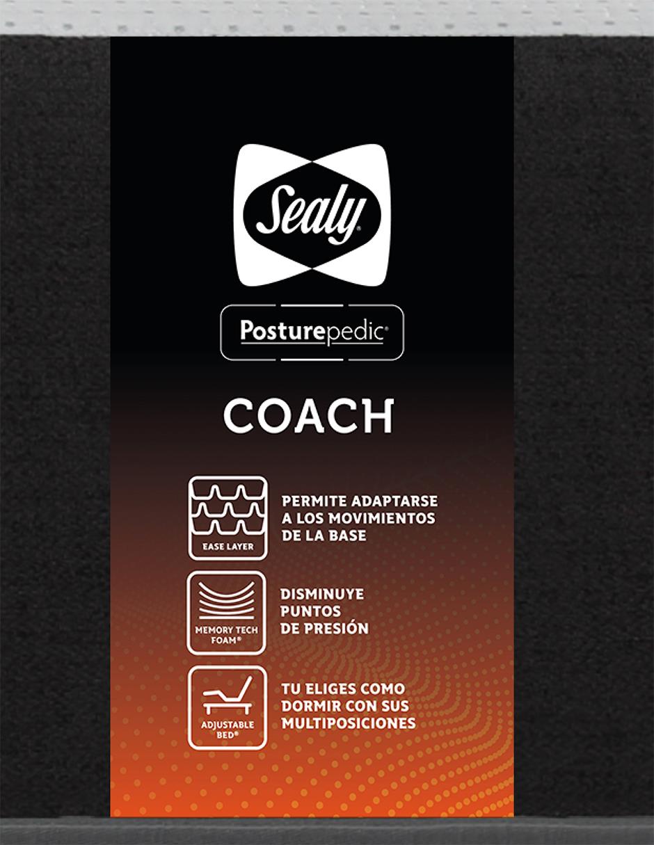 Juego de colchón y box Coach Ease 3
