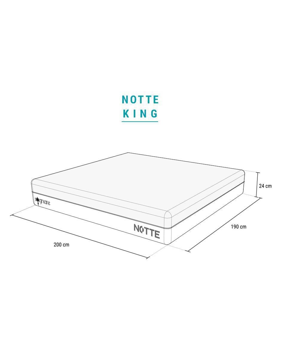 Colchón en caja notte king size 6