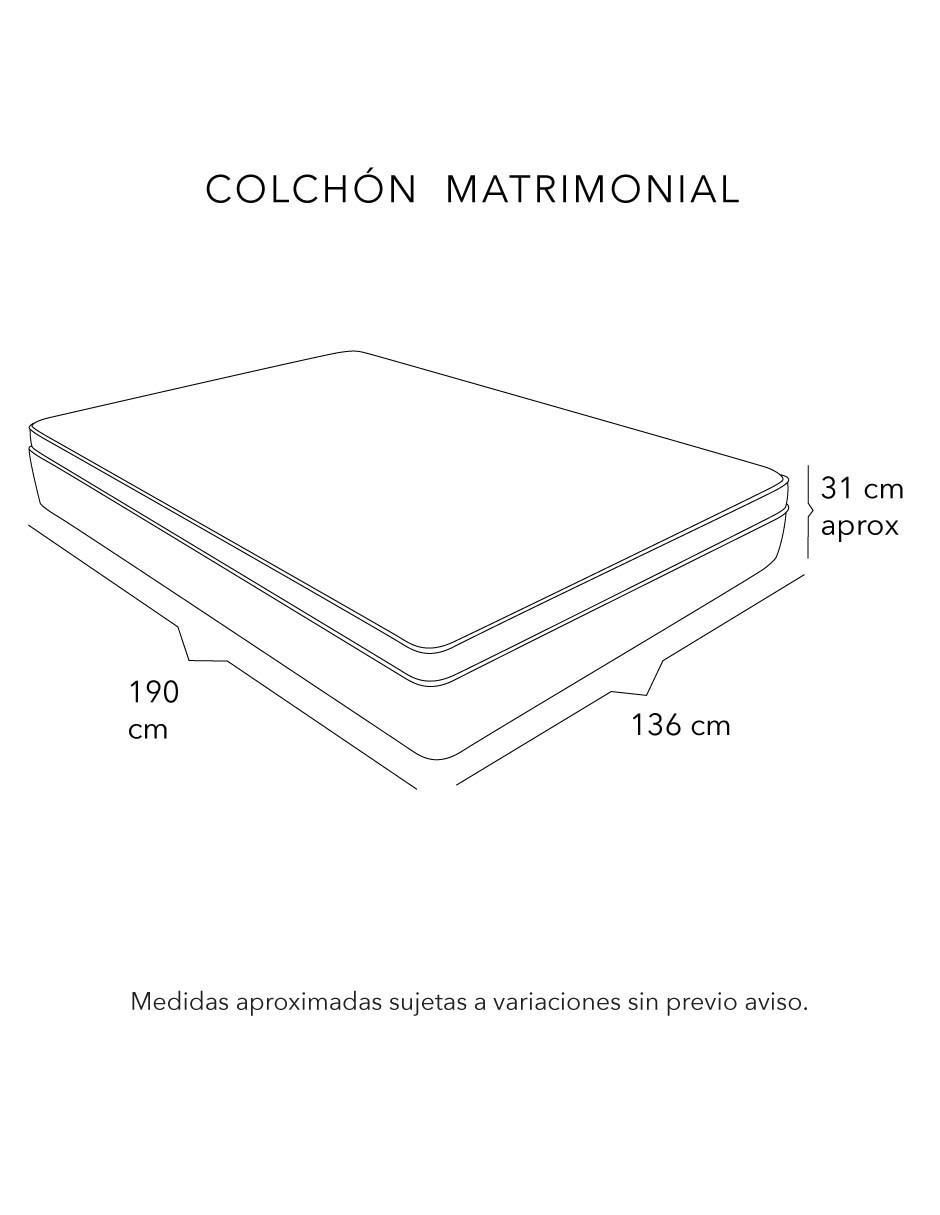 Colchón regular trini matrimonial 7