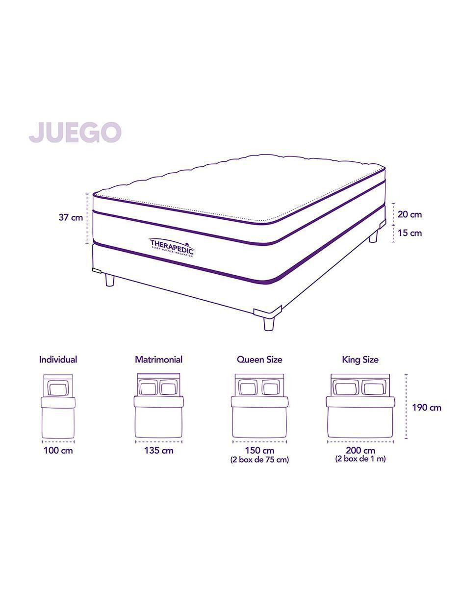 Juego de colchón y box Lyra 4