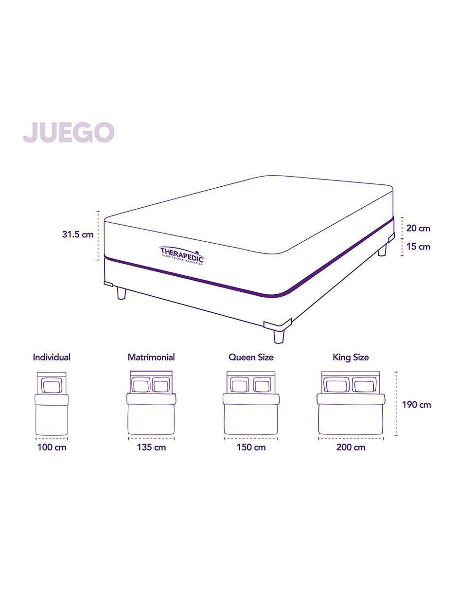 Juego de colchón y box Vivaldi 5