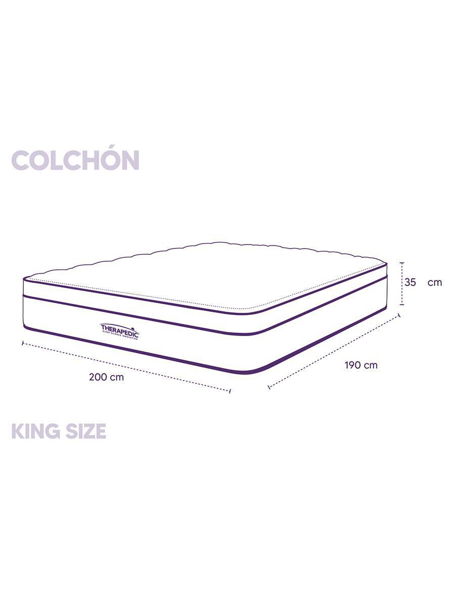 Colchón regular mauve 10