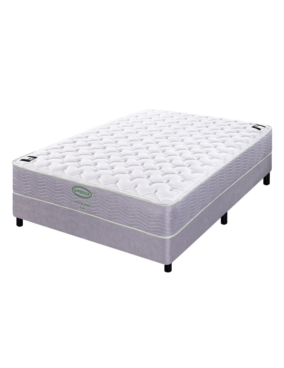 Juego de colchón y box Hotelero Lux 3