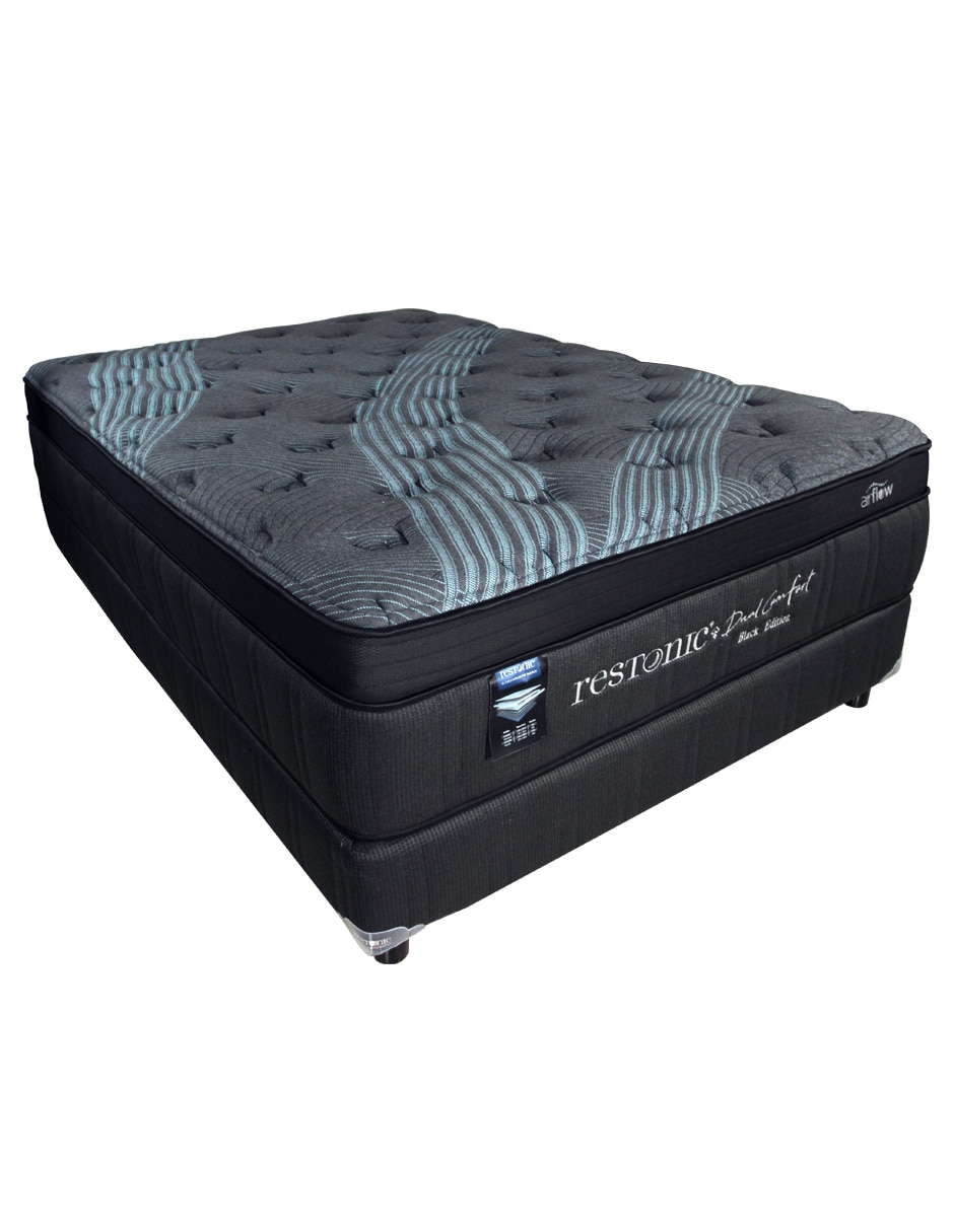 Juego de colchón y box Dual Confort 4
