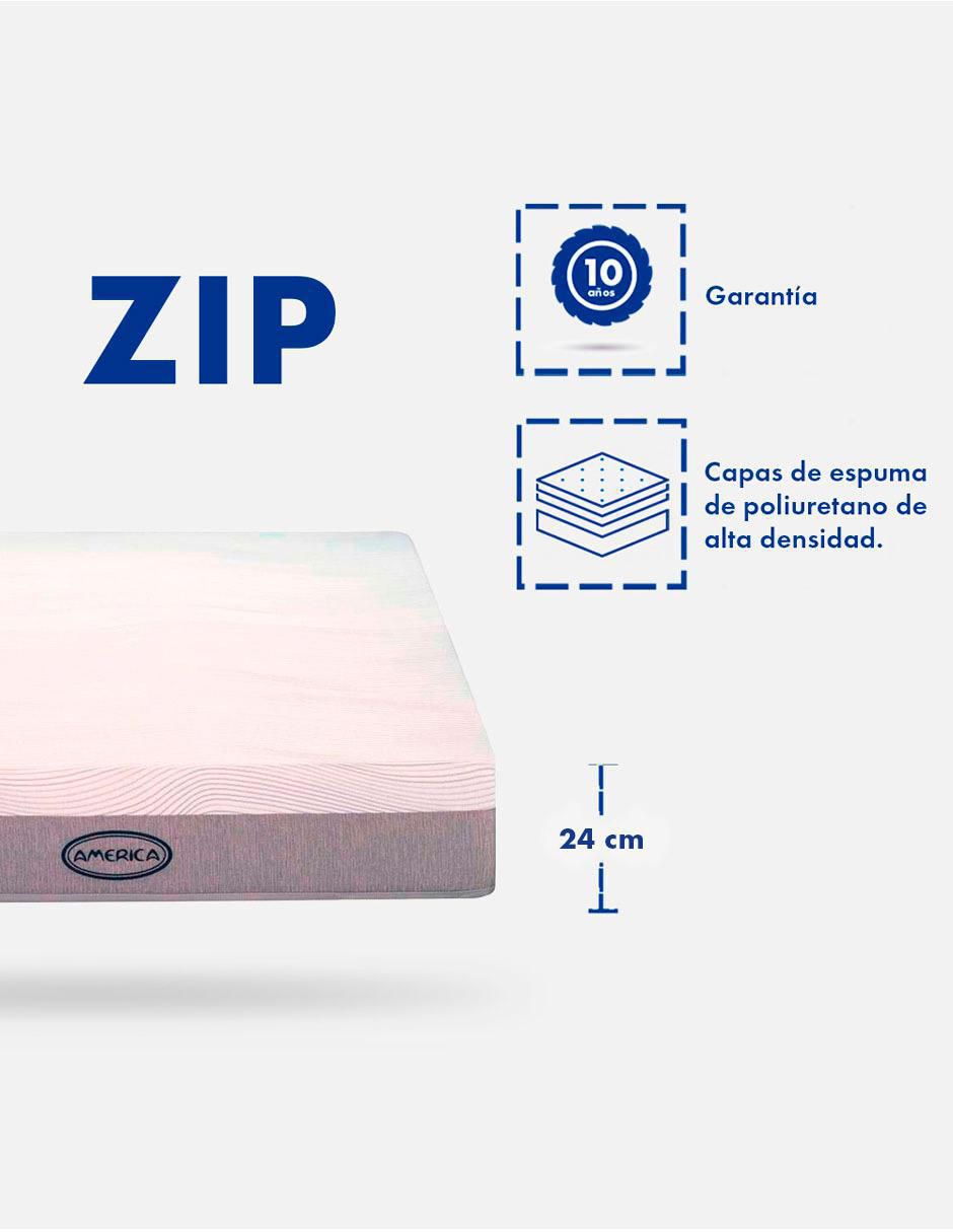 Colchón en caja zip 4