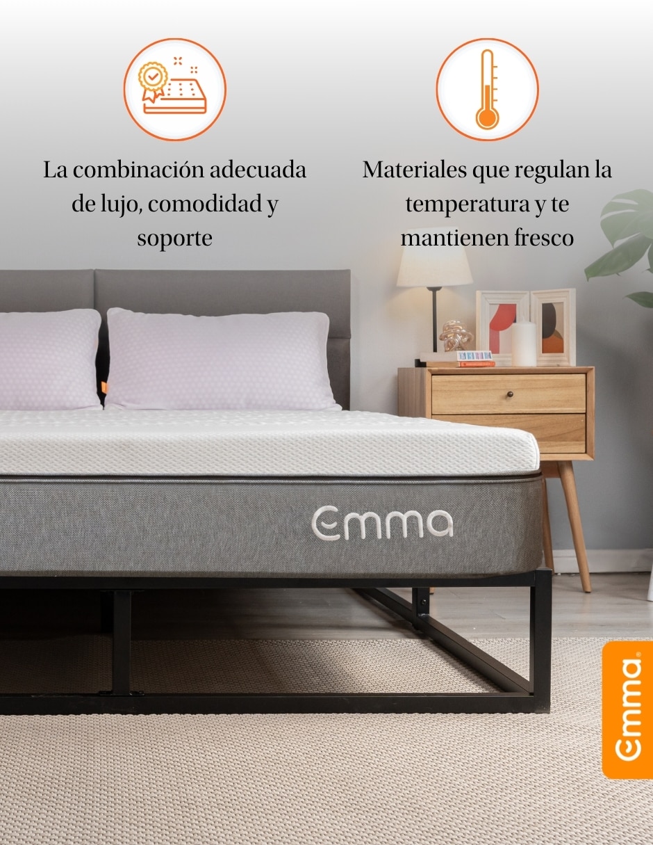 Colchón en caja Hybrid Premium+ confort firme 7