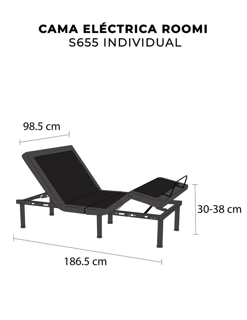 Cama eléctrica Premium S655 8