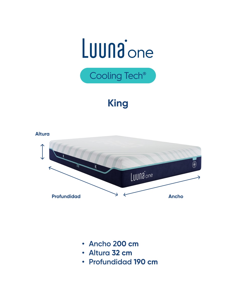 Colchón en caja one firme cooling 2