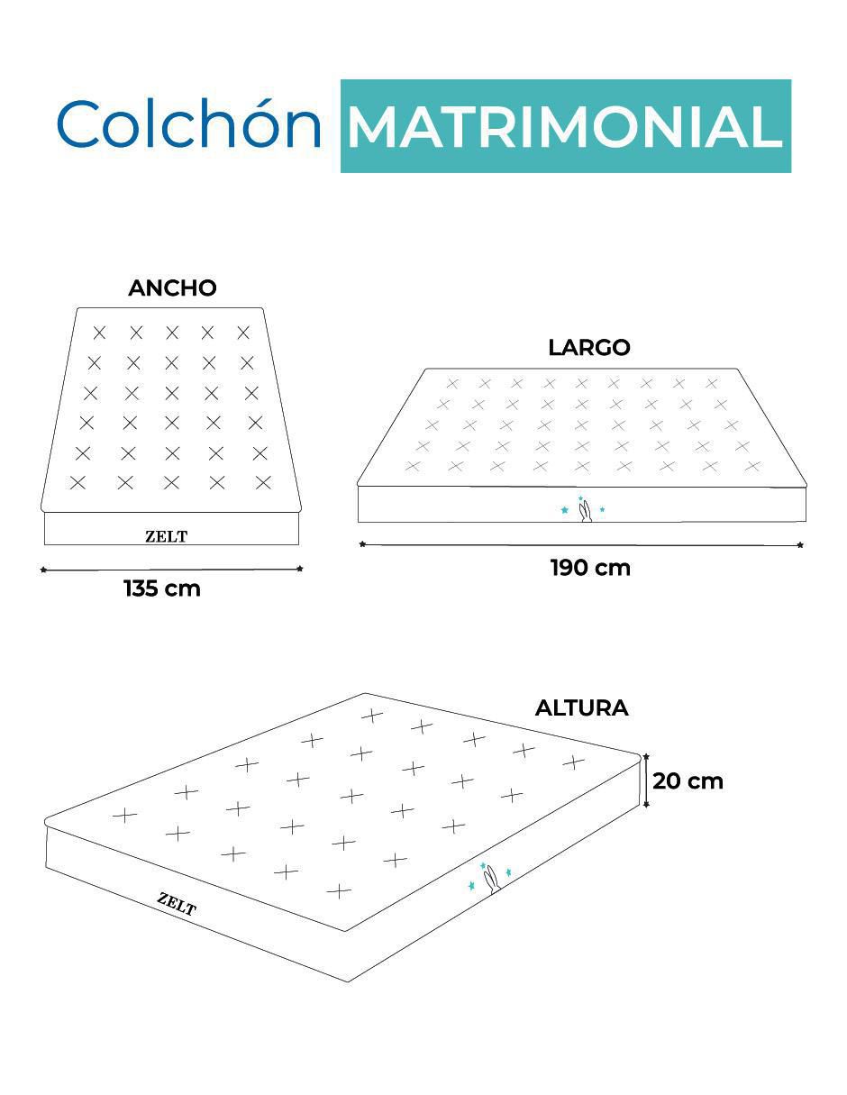 Colchón en caja zelt 11