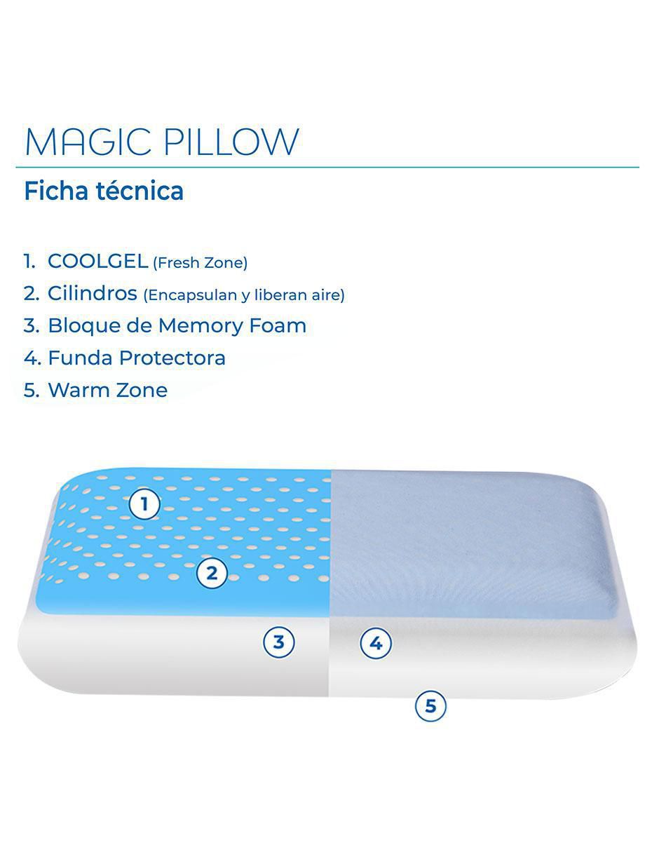 Almohada Magic Pillow firmeza media 9