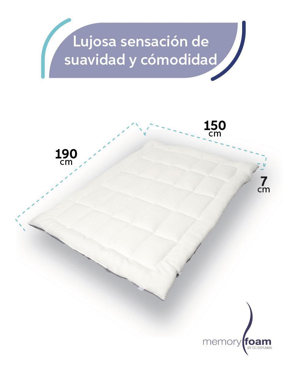 Colchoneta Cloud confort suave 8
