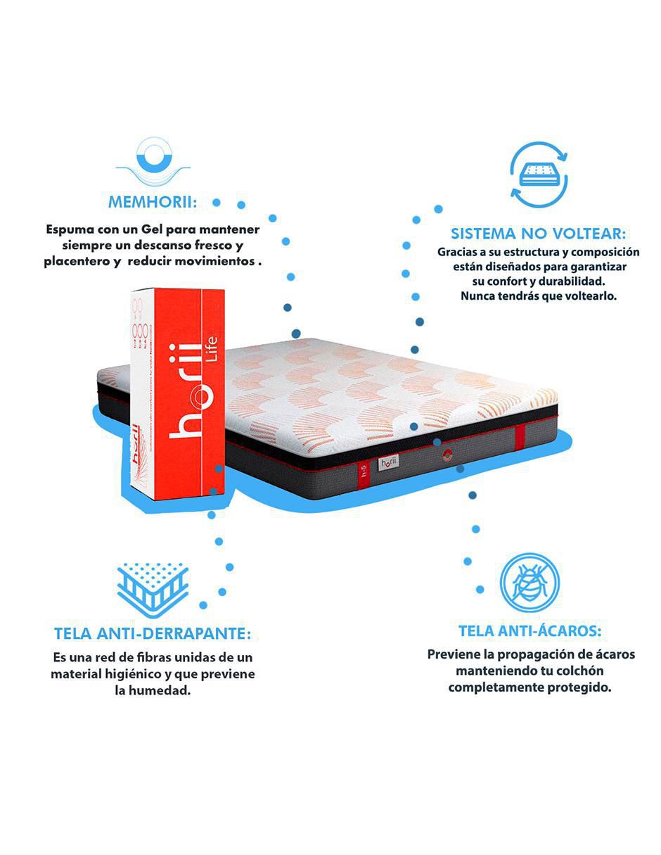 Juego de colchón y box H5 7