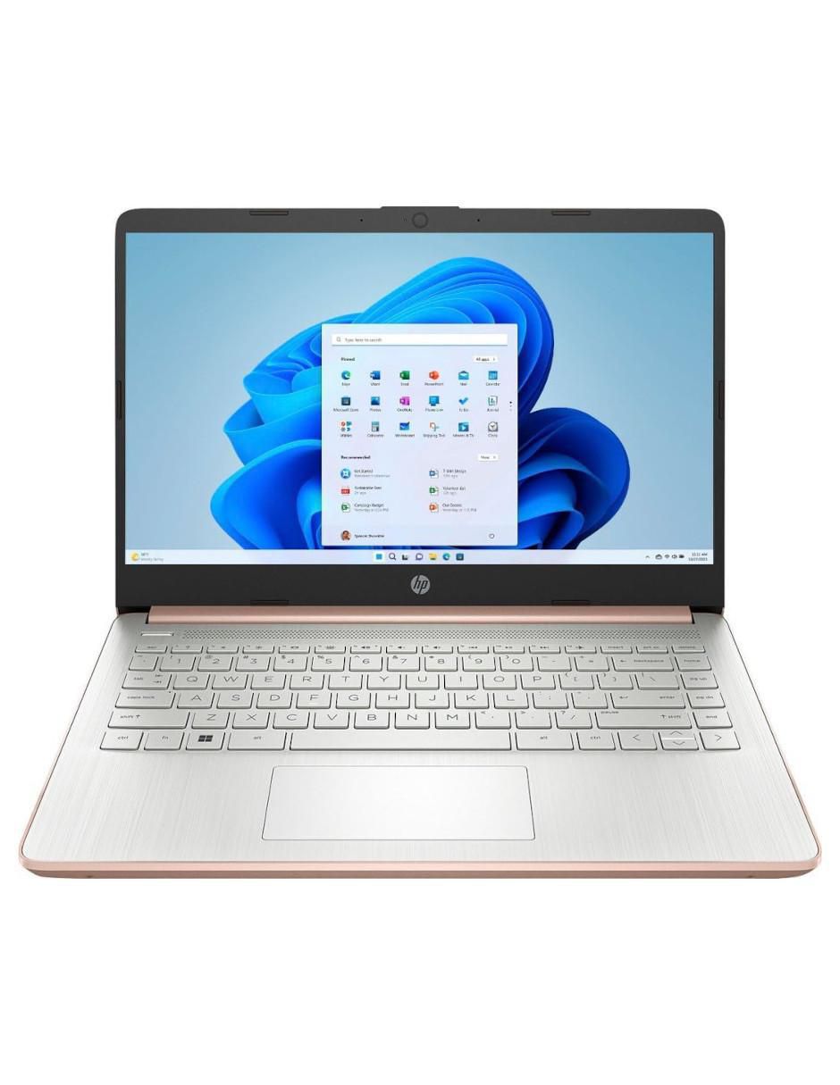 Laptop Hp 14-DQ0762DX 14 pulgadas HD Intel Celeron Intel UHD Graphics 4 GB RAM 128 GB eMMC