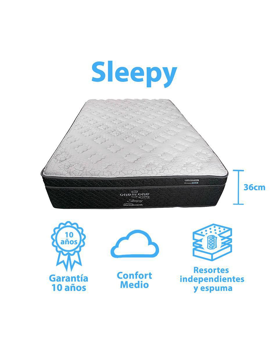 Juego de colchón y box Sleepy 8