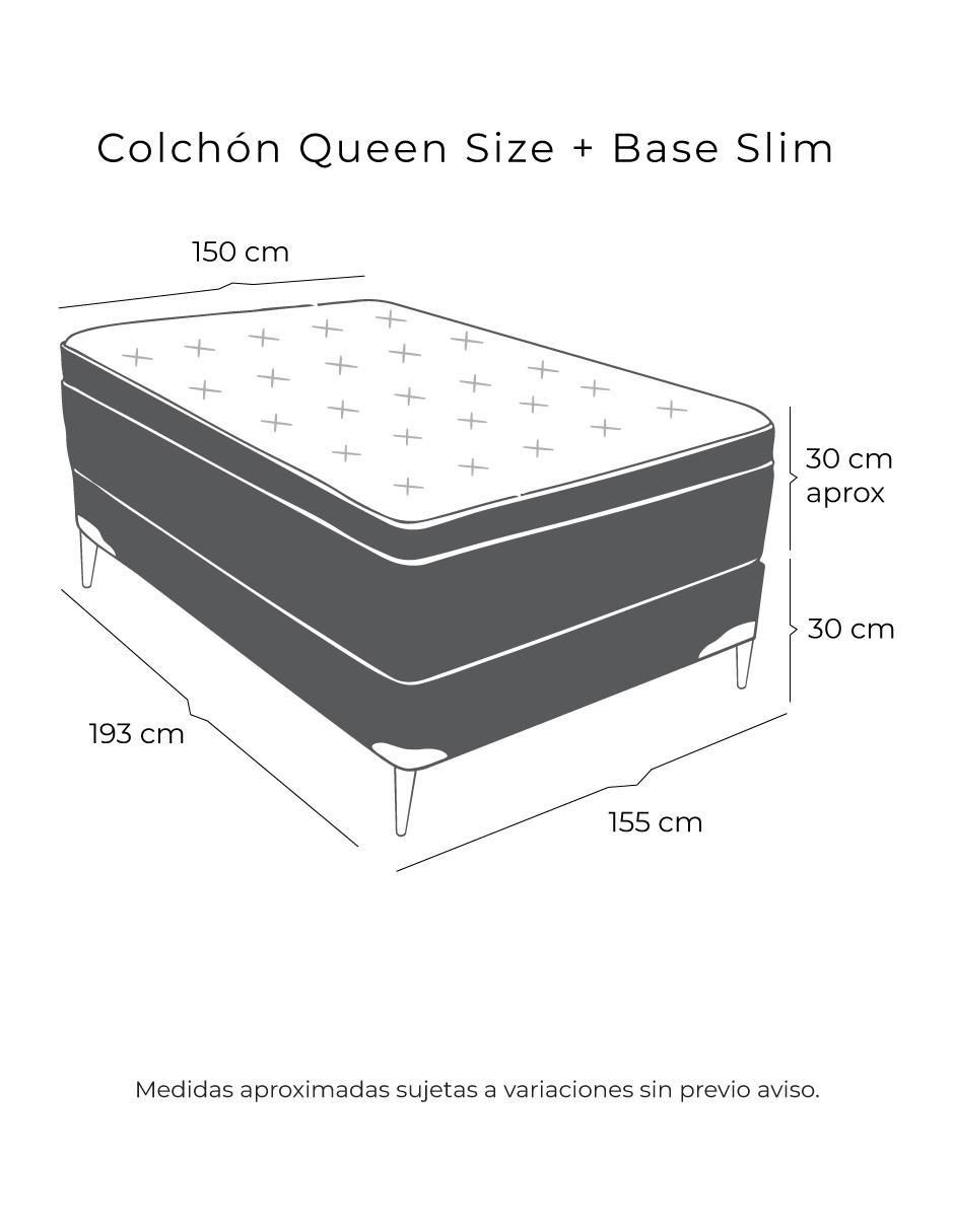 Juego de colchón y box Dover Slim 5