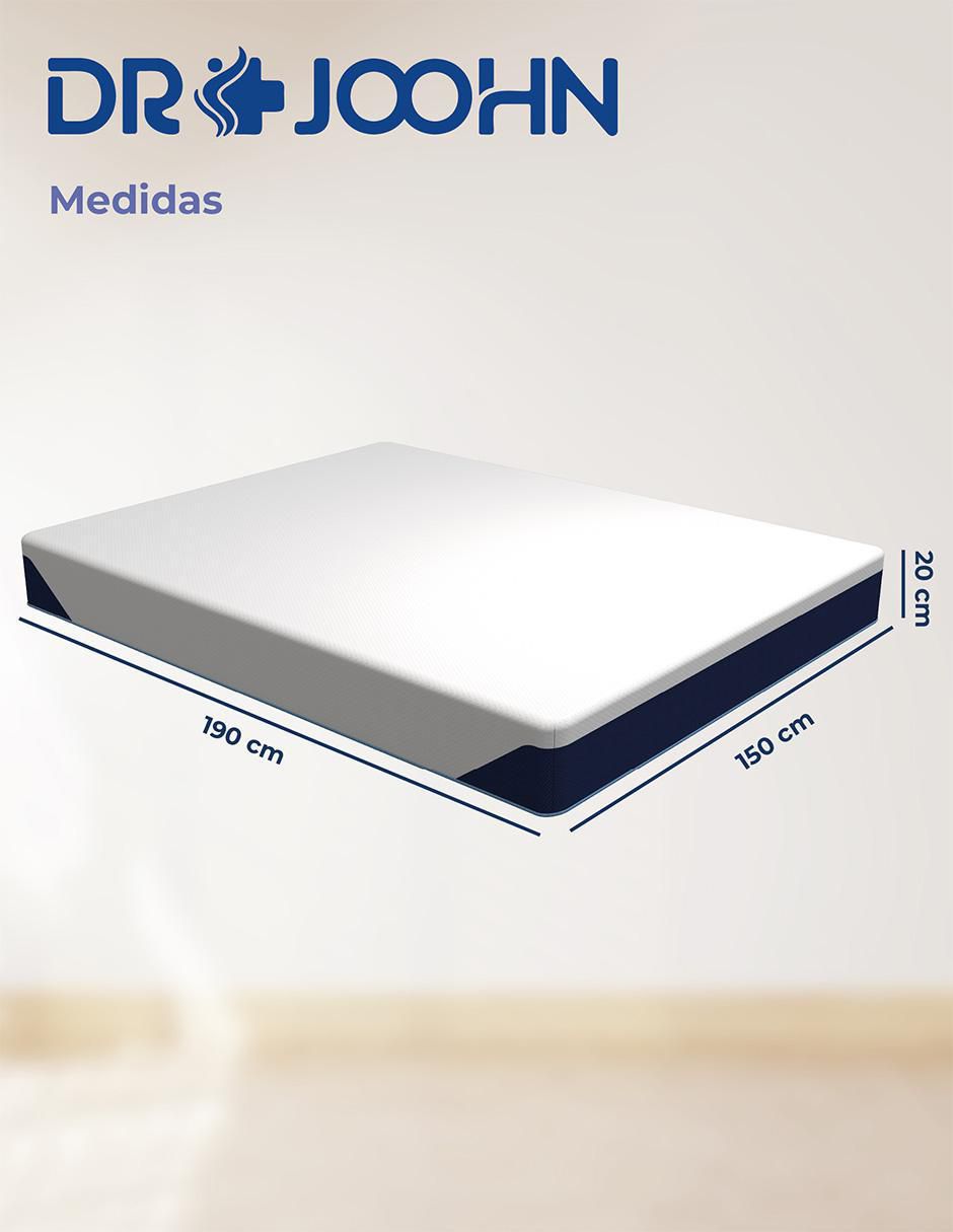 Colchón en caja zen memory gel 7