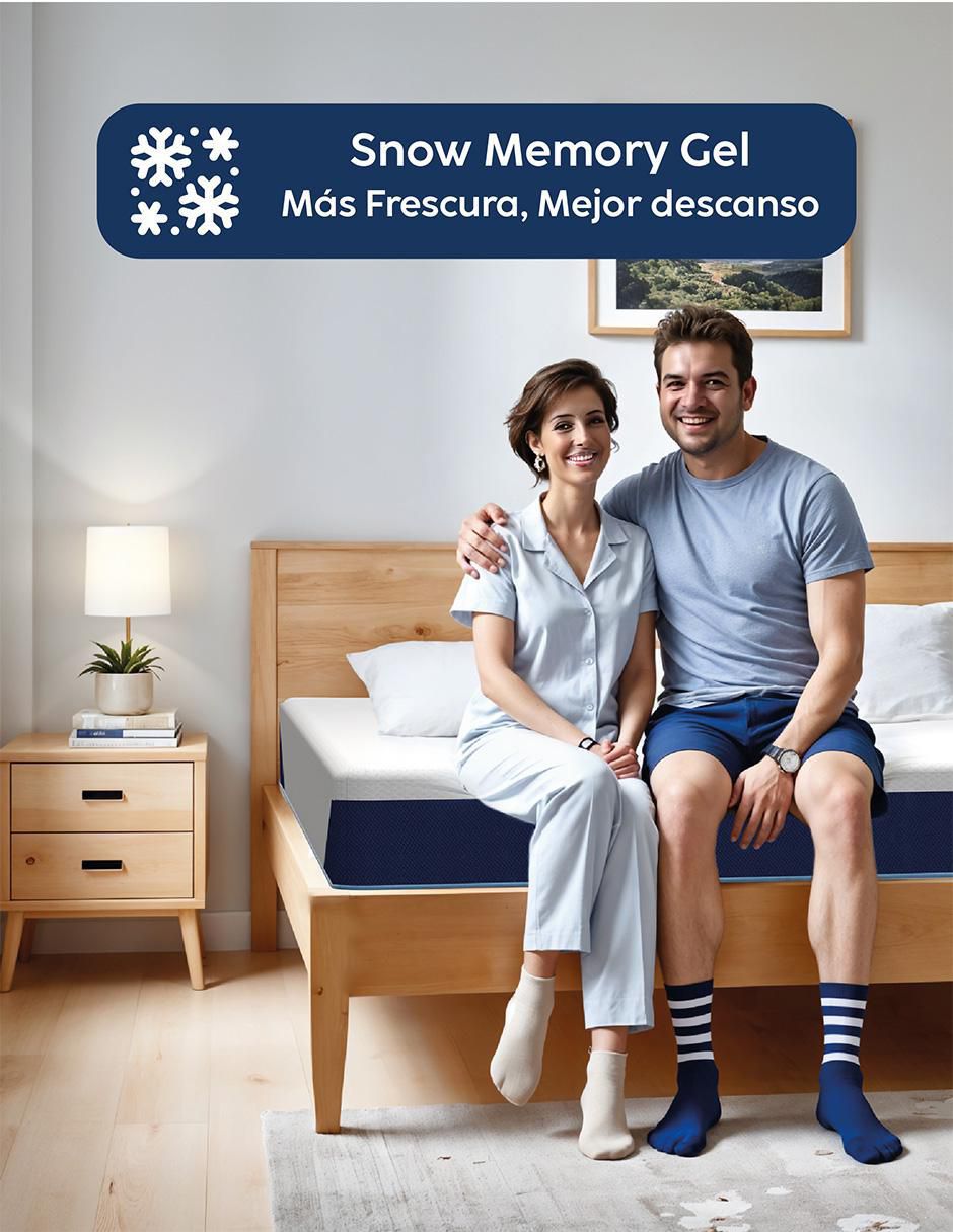 Colchón en caja zen memory gel 6
