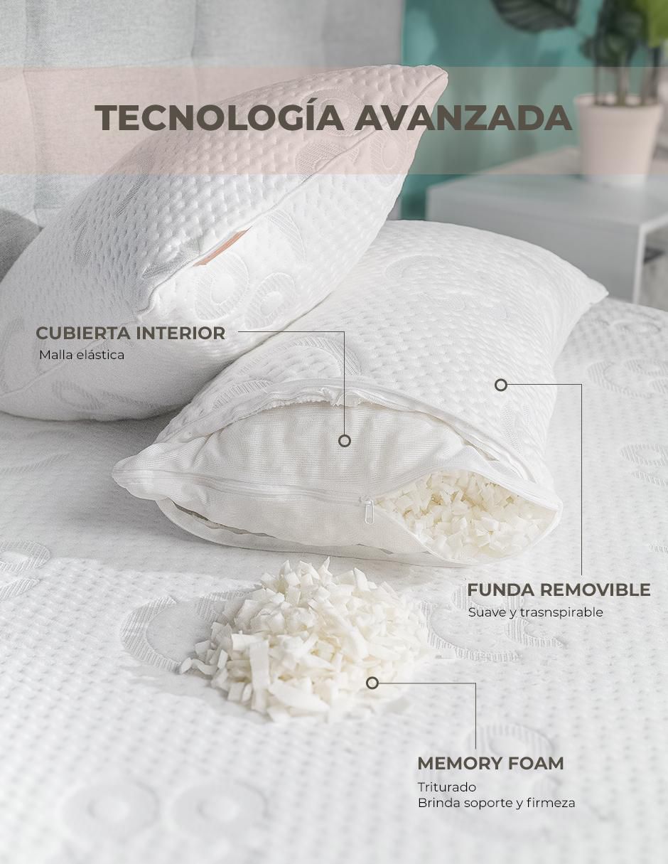 Colchón en caja smile más almohada 5