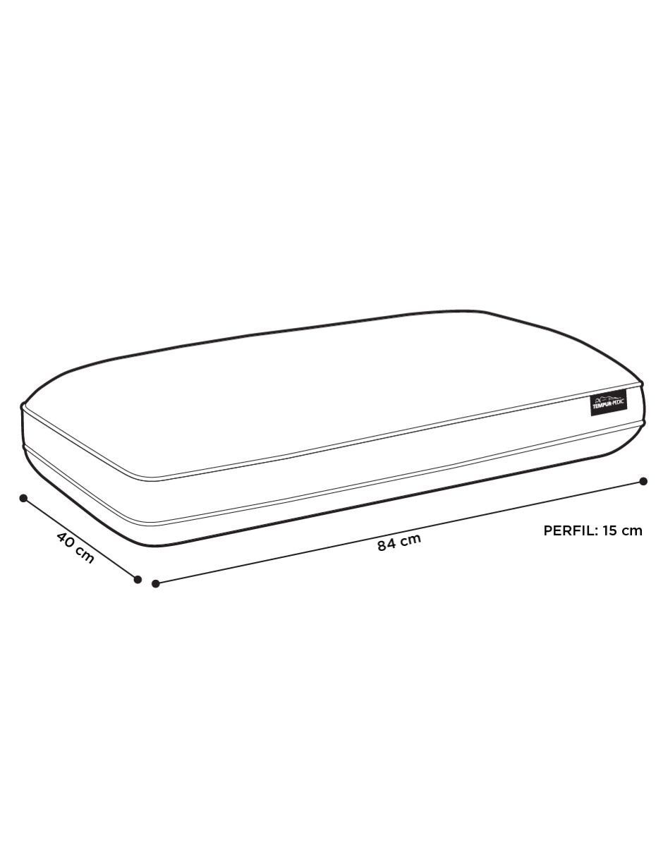 Almohada Tempur Prolo+Cooling firmeza media 2
