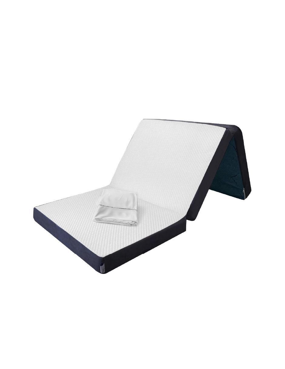 Colchón plegable + sábana