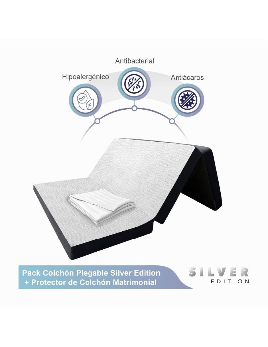Colchón plegable + protector impermeable 5