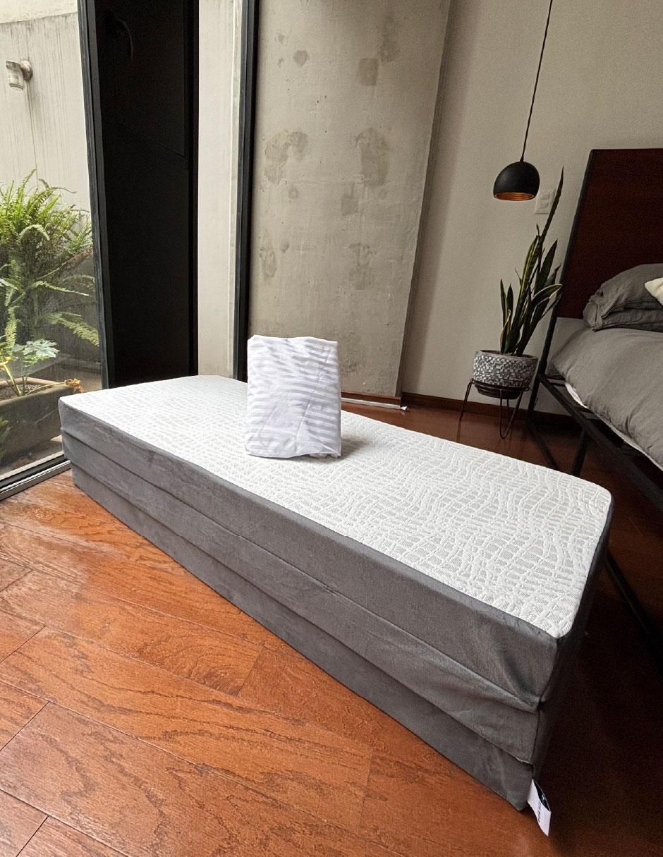 Colchón plegable + protector impermeable 6