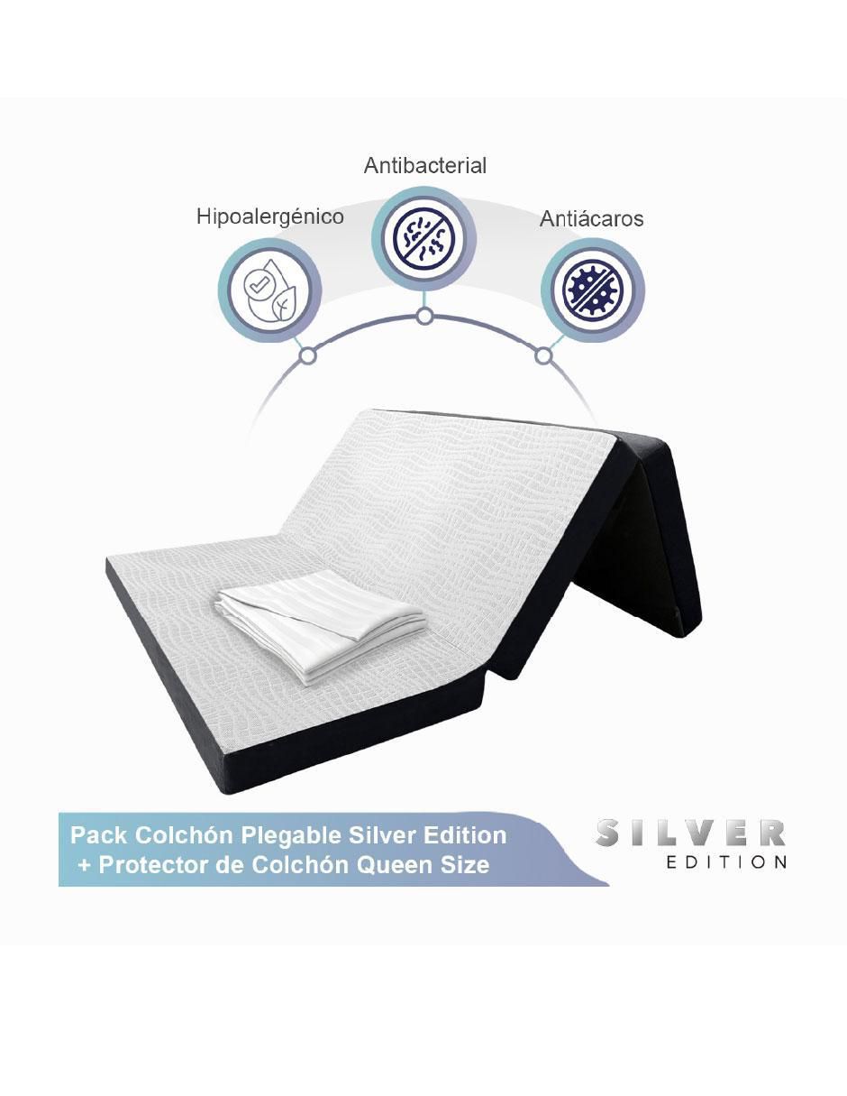 Colchón plegable colchón plegable + protector impermeable 3