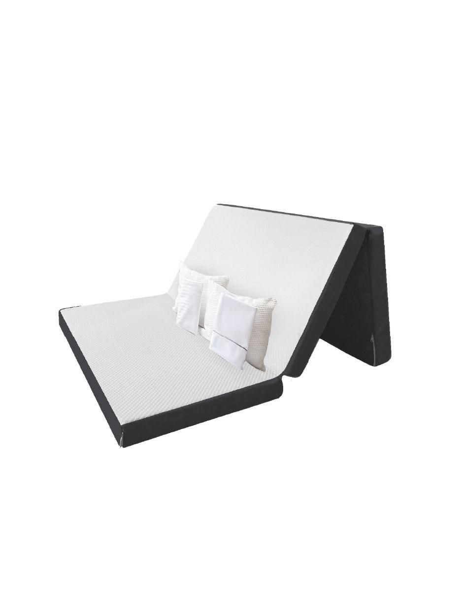 Colchón plegable colchón plegable + sábana + protector + almohada
