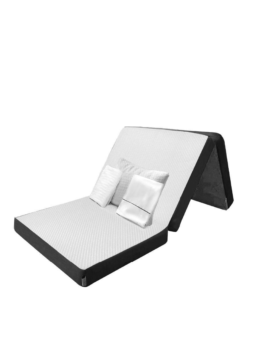 Colchón plegable colchón plegable + sábana + protector + almohada