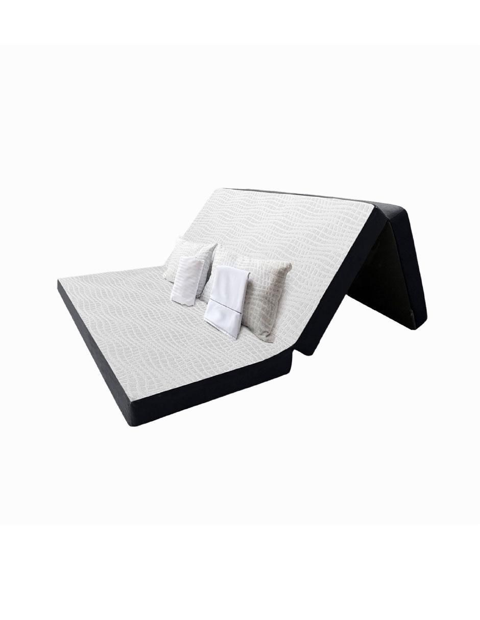 Colchón plegable colchón plegable + sábana + protector + almohada
