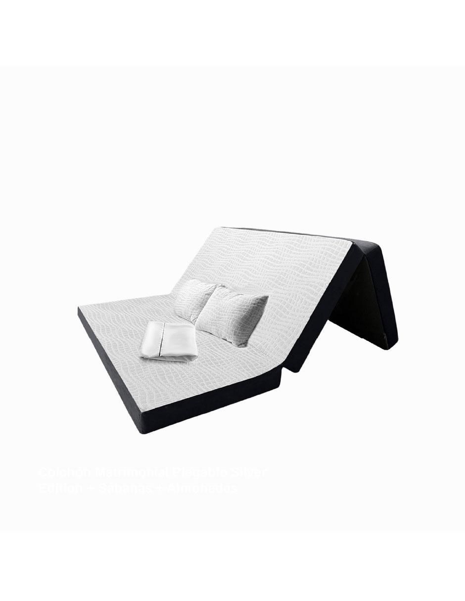 Colchón plegable + almohada + sabana 2