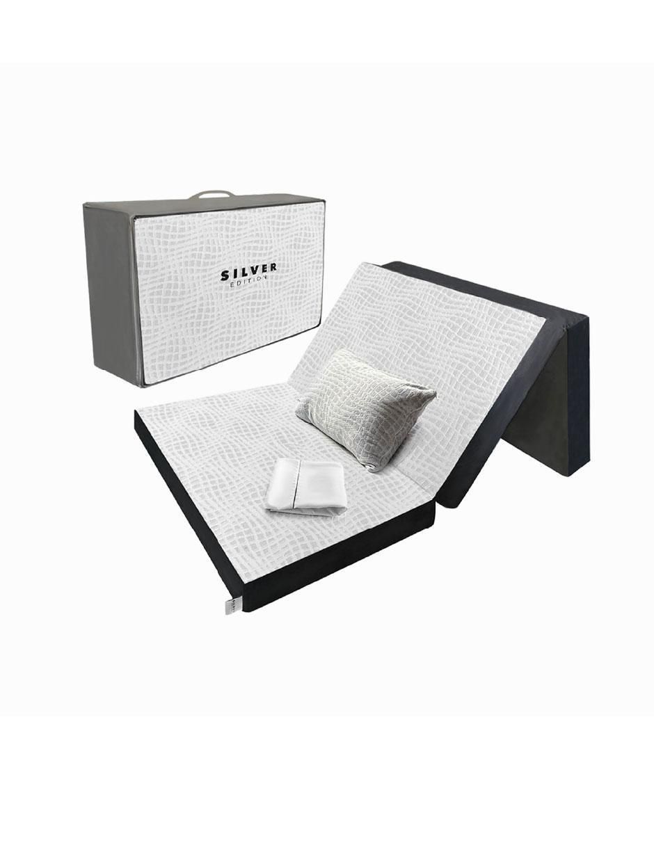 Colchón plegable + almohada + sabana Colchón plegable + almohada + sabana