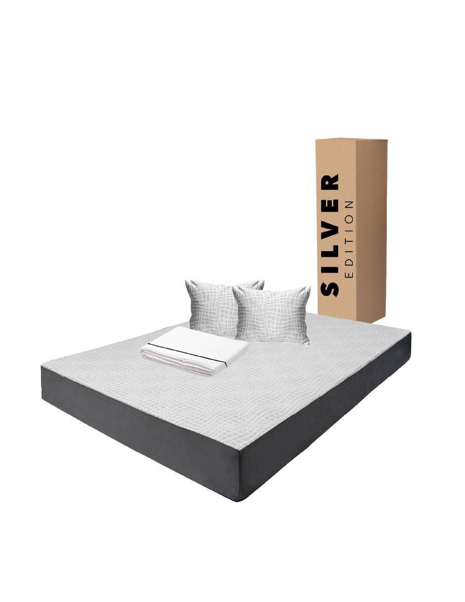 Colchón en caja + sábana + almohada